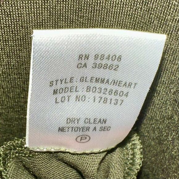 Theory Scoop Neck Glemma Heart Rayon Sleeveless Maxi Dress Size Small - Picture 6 of 13